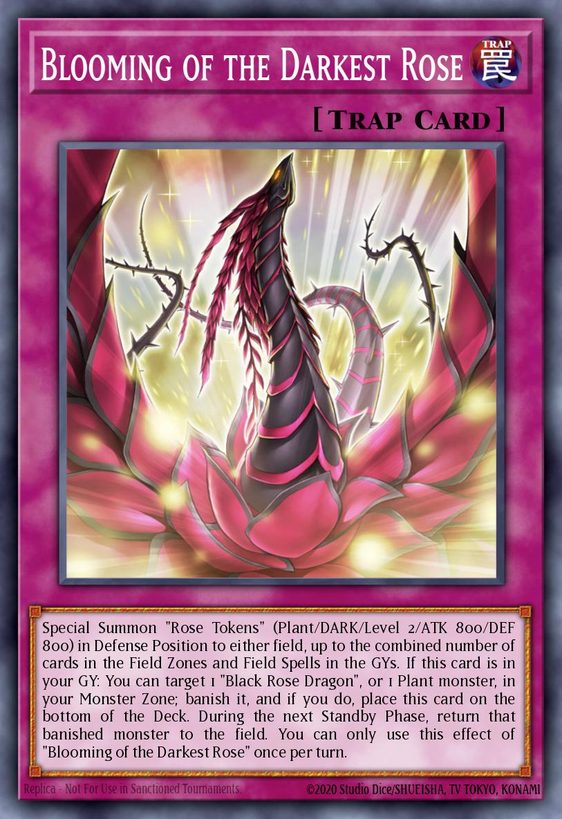 Blooming of the Darkest Rose LED4-EN027 – Legendary Duelists: Sisters of the Rose