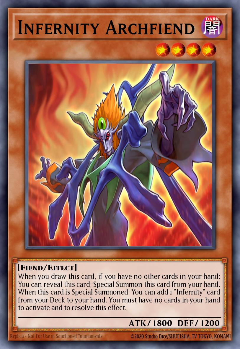 Infernity Archfiend WC09-EN001 – Yu-Gi-Oh! 5D's World Championship 2009: Stardust Accelerator promotional cards
