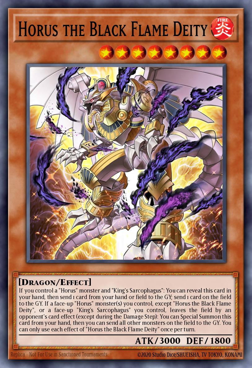 Horus the Black Flame Deity PHNI-EN018 – Phantom Nightmare