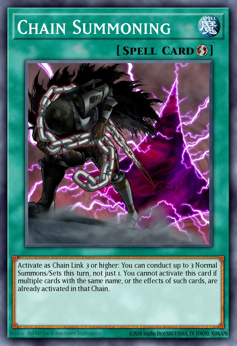 Chain Summoning OP05-EN025 – OTS Tournament Pack 5