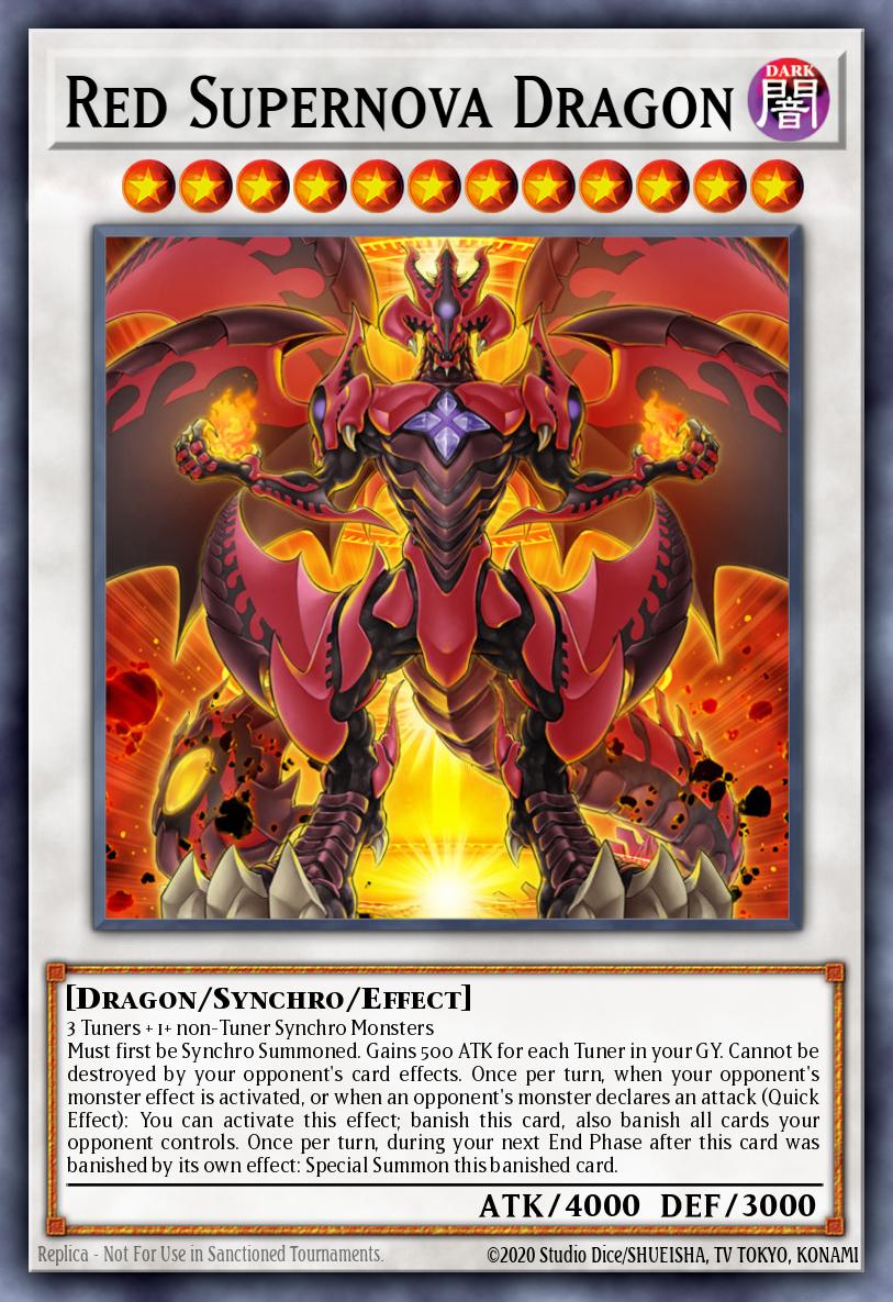 Red Supernova Dragon BLGG-EN139 – Battles of Legend: Glorious Gallery