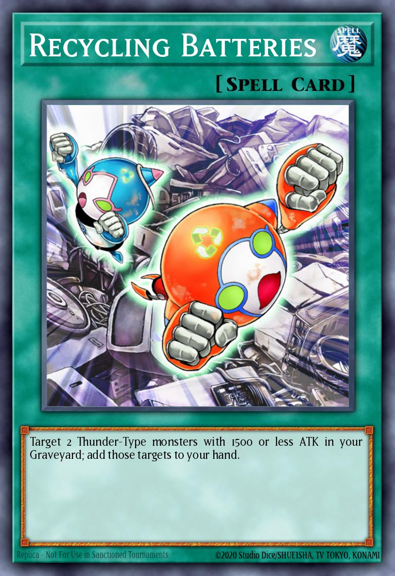 Recycling Batteries BP03-EN158 – Battle Pack 3: Monster League