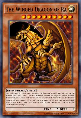 The Winged Dragon of Ra SBCB-EN203
