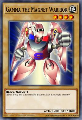 Gamma the Magnet Warrior SBCB-EN025