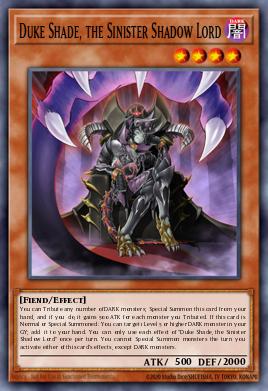 Duke Shade, the Sinister Shadow Lord EGS1-EN017