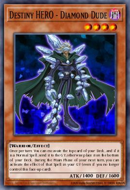 Destiny HERO - Diamond Dude LCGX-EN124