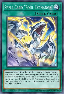 Spell Card "Soul Exchange" INFO-EN100