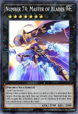 Number 74: Master of Blades NUMH-EN032