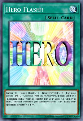 Hero Flash!! LCGX-EN092