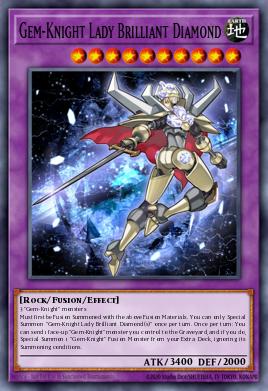 Gem-Knight Lady Brilliant Diamond CORE-EN047
