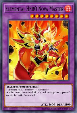 Elemental HERO Nova Master BLLR-EN056