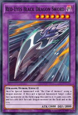 Red-Eyes Black Dragon Sword DRL3-EN066