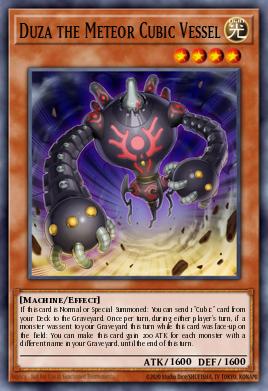 Duza the Meteor Cubic Vessel MVP1-ENSE1