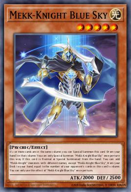 Mekk-Knight Blue Sky MP18-EN177