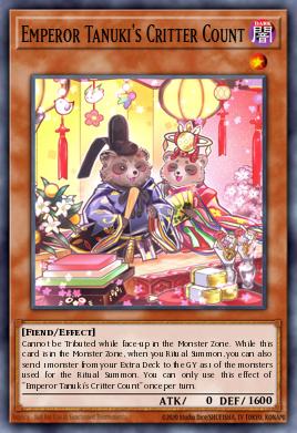 Emperor Tanuki's Critter Count MP24-EN156