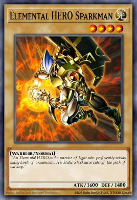 Elemental HERO Sparkman DP1-EN004