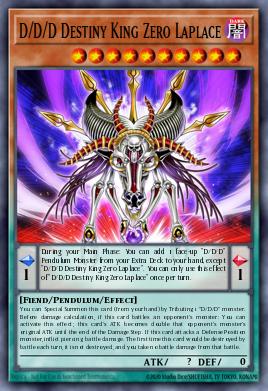 D/D/D Destiny King Zero Laplace GFP2-EN079