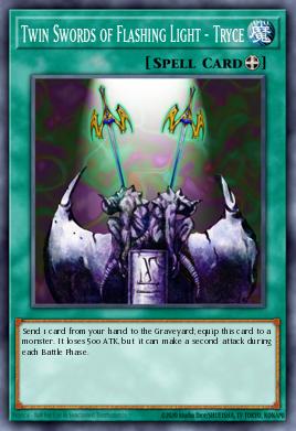 Twin Swords of Flashing Light - Tryce LCYW-EN141