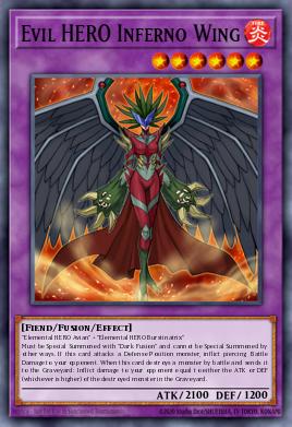 Evil HERO Inferno Wing LCGX-EN067