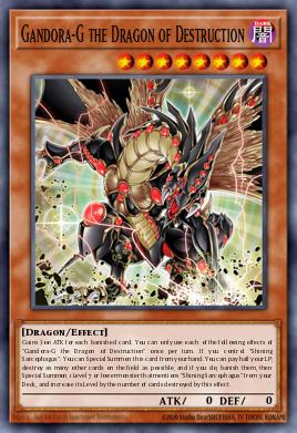 Gandora-G the Dragon of Destruction MP25-EN177