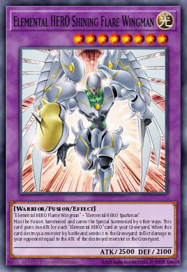 Elemental HERO Shining Flare Wingman EEN-EN036