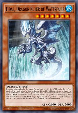 Tidal, Dragon Ruler of Waterfalls RA03-EN009