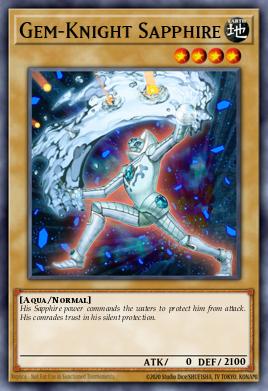 Gem-Knight Sapphire DT05-EN017