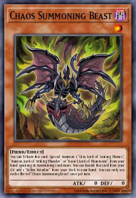 Chaos Summoning Beast MP21-EN250