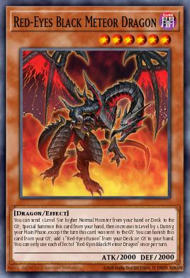 Red-Eyes Black Meteor Dragon MAMO-EN049