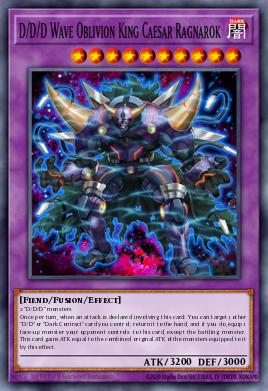 D/D/D Wave Oblivion King Caesar Ragnarok MP16-EN138