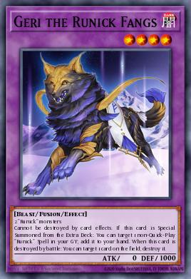 Geri the Runick Fangs MP23-EN251