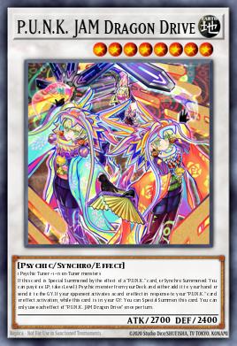 P.U.N.K. JAM Dragon Drive POTE-EN046