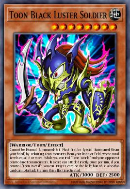 Toon Black Luster Soldier RA03-EN272