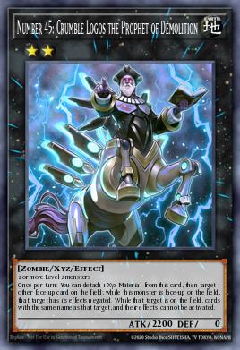 Number 45: Crumble Logos the Prophet of Demolition DRL3-EN023