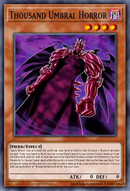Thousand Umbral Horror BETB-EN008