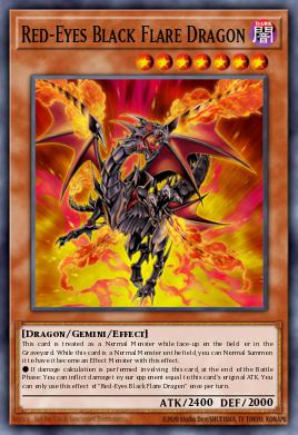 Red-Eyes Black Flare Dragon CORE-EN020