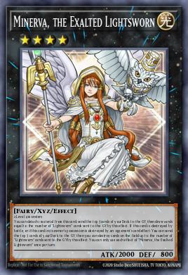 Minerva, the Exalted Lightsworn BLLR-EN044