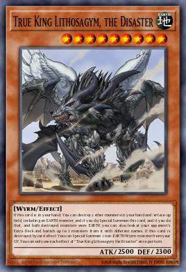 True King Lithosagym, the Disaster WISU-EN047