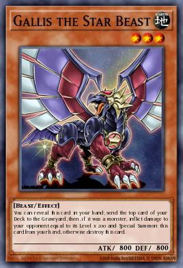 Gallis the Star Beast LCGX-EN041