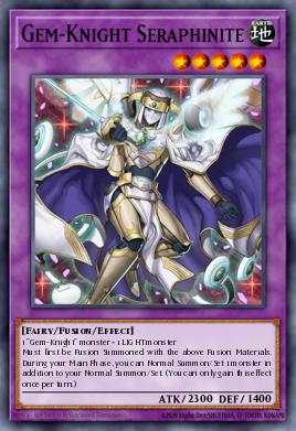 Gem-Knight Seraphinite HA07-EN058