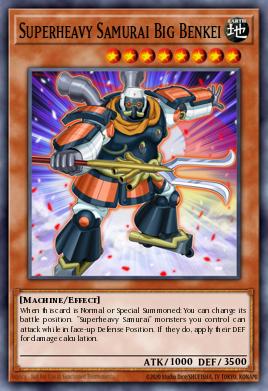 Superheavy Samurai Big Benkei SP15-EN017