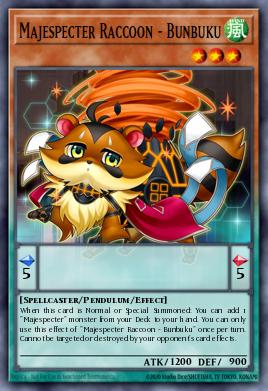 Majespecter Raccoon - Bunbuku RA04-EN259