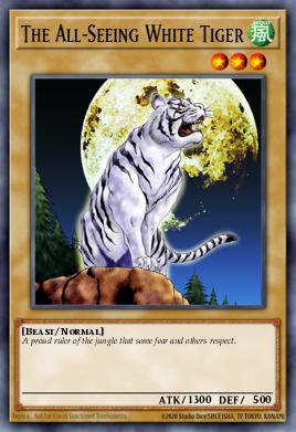 The All-Seeing White Tiger PSV-EN093