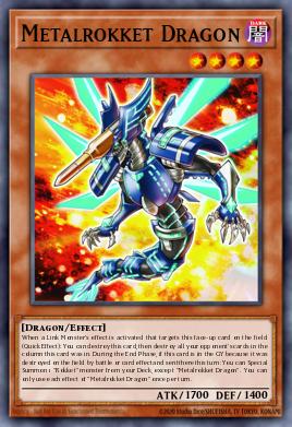 Metalrokket Dragon MP18-EN176