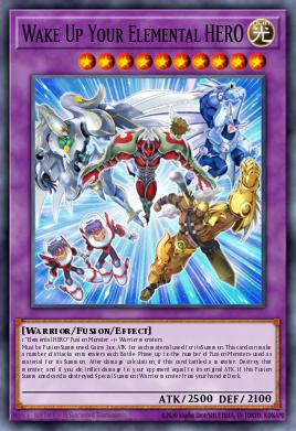 Wake Up Your Elemental HERO MP24-EN018