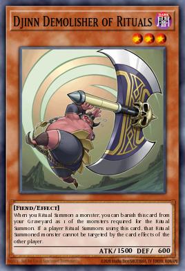 Djinn Demolisher of Rituals AP07-EN006
