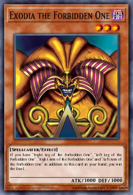 Exodia the Forbidden One LOB-EN124