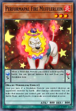 Performapal Fire Mufflerlion SP15-EN024