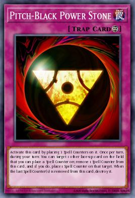 Pitch-Black Power Stone SDSC-EN036