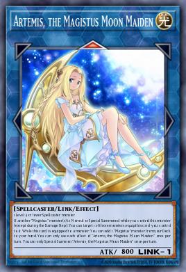 Artemis, the Magistus Moon Maiden UP01-EN017